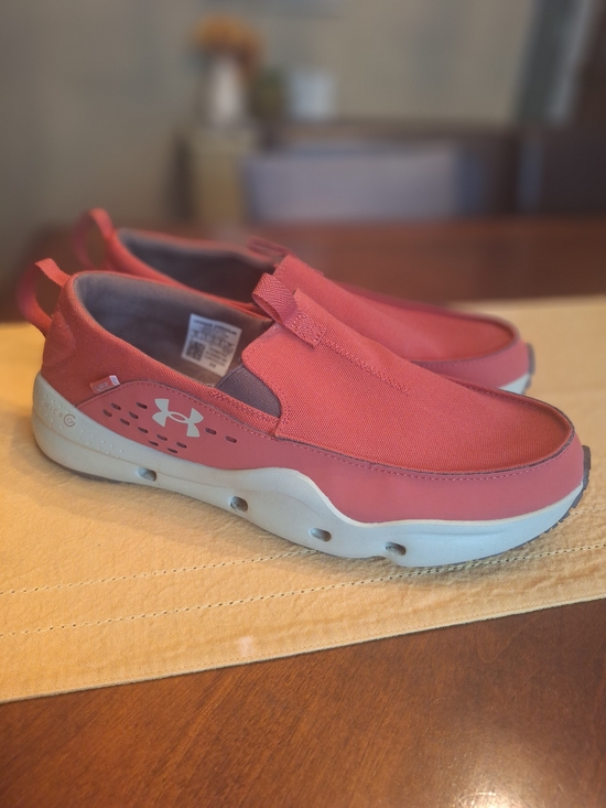 Under Armour Men’s Slip On Athletic Shoe - Rusty Red Orange 12 main image 15